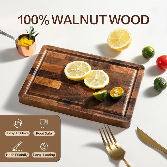 Walnut End Grain Cutting Board - Image 2