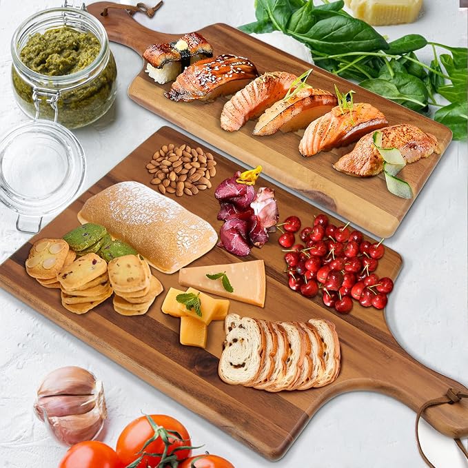 Wooden Cutting and Serving Board - Image 2